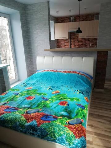Фото номера Апартаменты-студио Апартаменты Apart Loft in Borisov г. Борисов 37