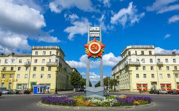 Фото номера Апартаменты с 1 спальней Апартаменты Central apartments г. Борисов 46